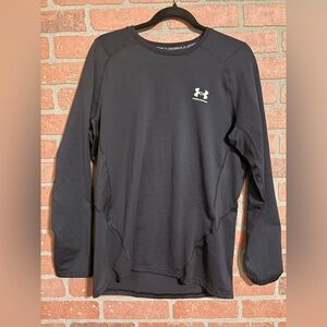 Under Armor Men’s ColdGear Black Top- Size Large